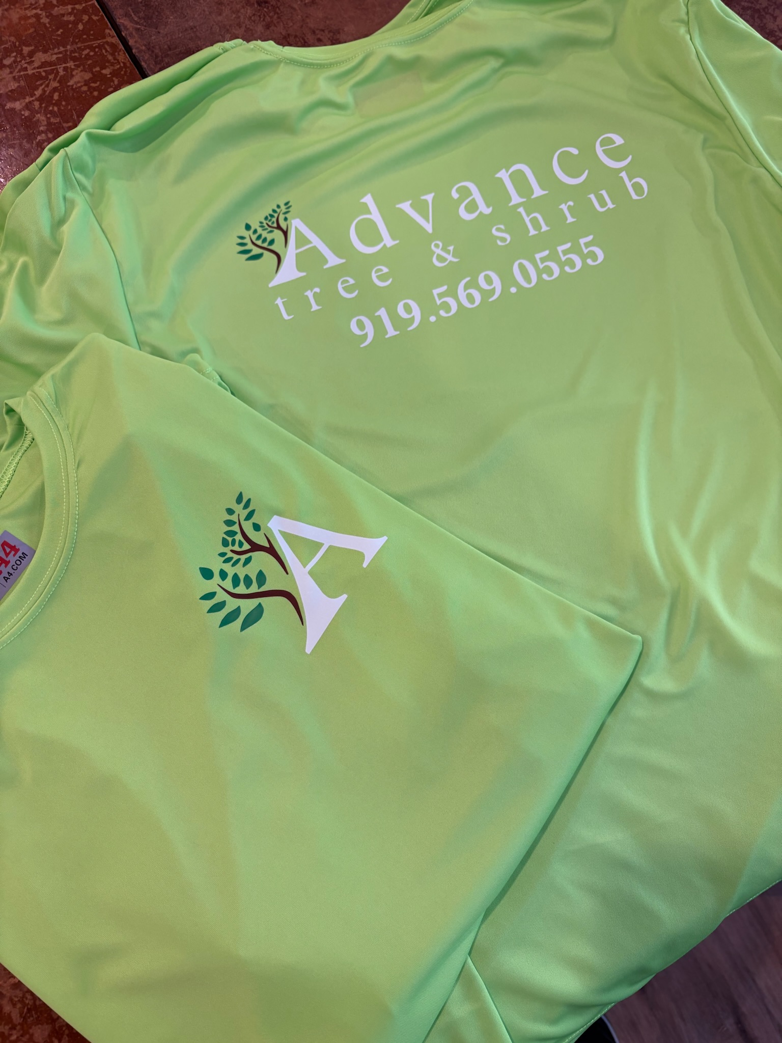 Advance Tree and Shrub DTF shirts