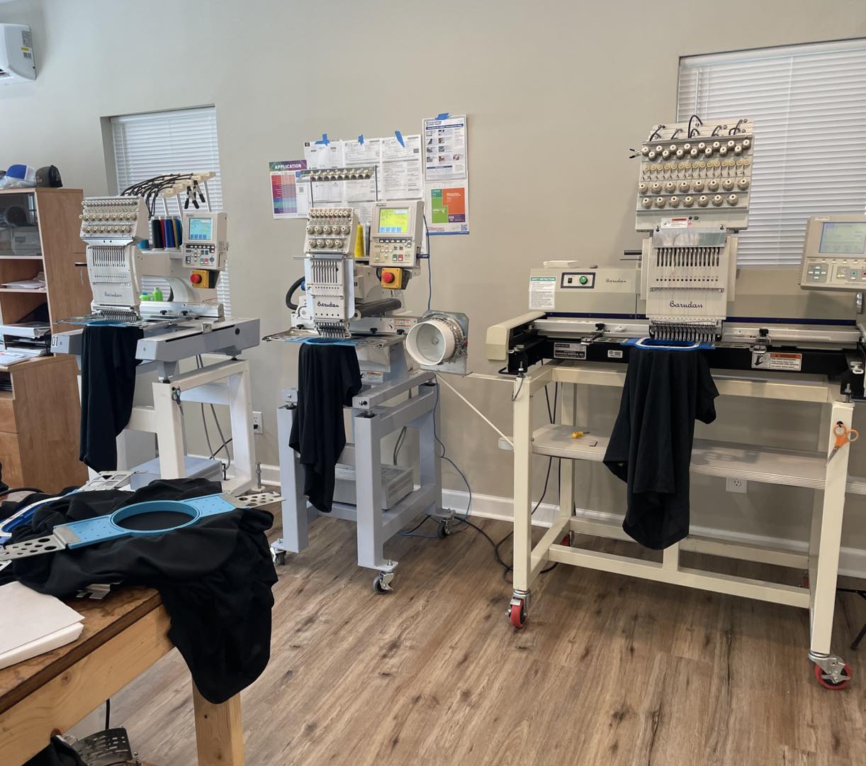 Prolific Printwear embroidery machines