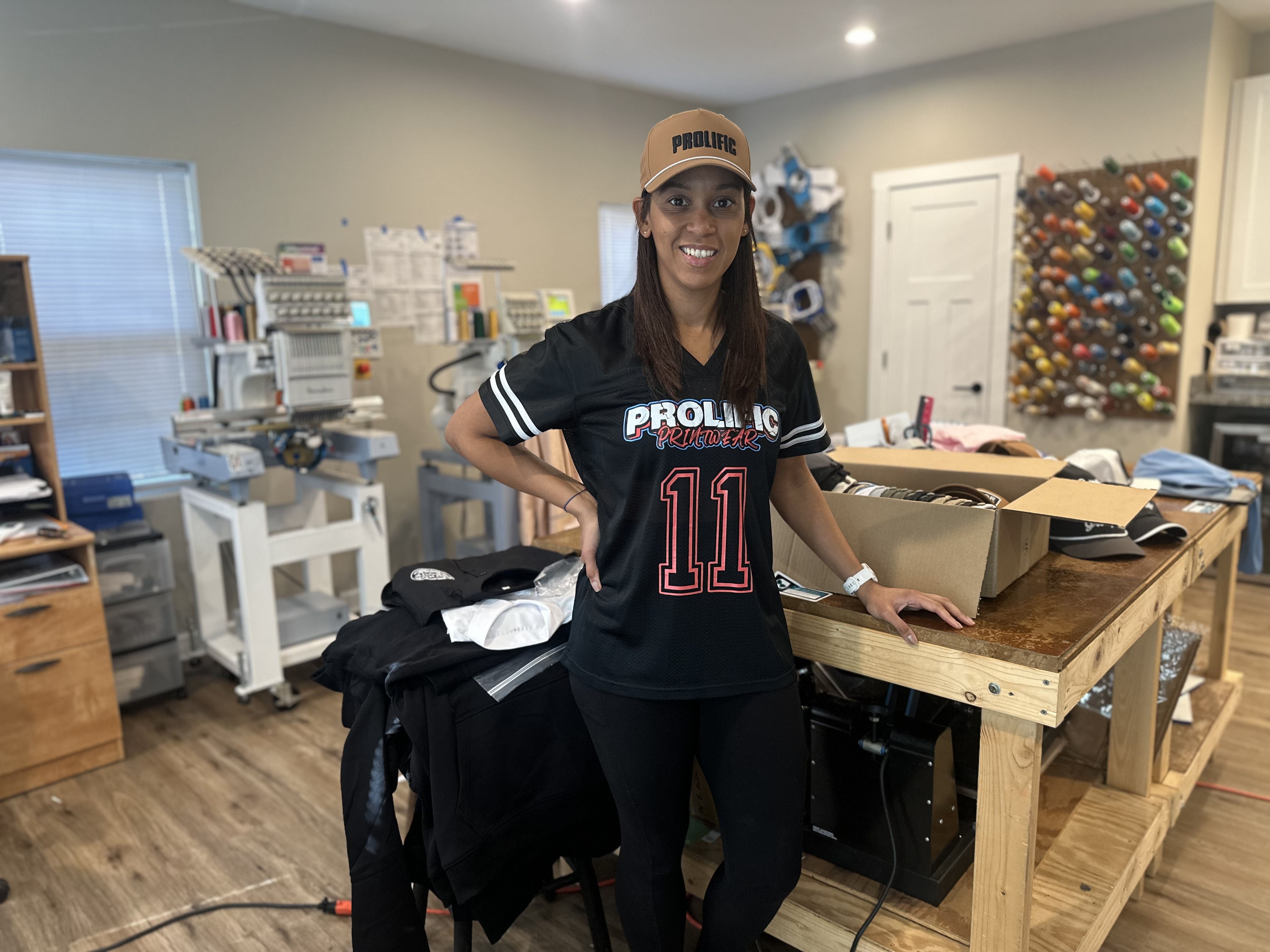 Maggie Pitts — Co-Owner & Shop Manager of Prolific Printwear