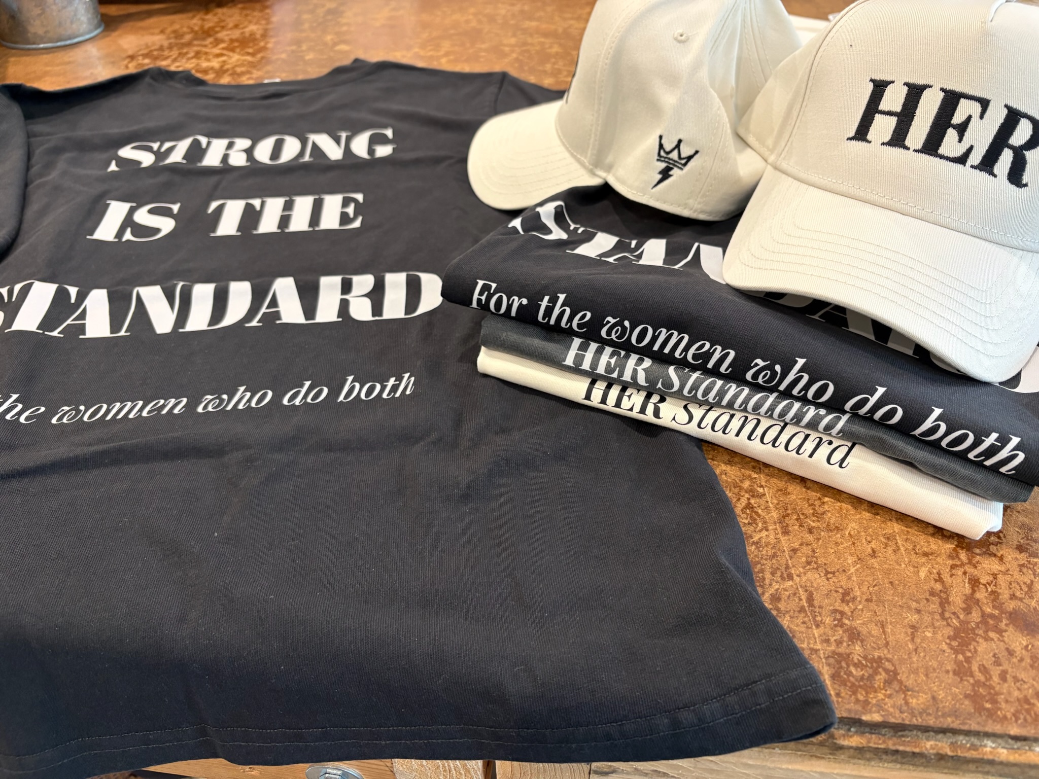 HER Standard shirts and hats