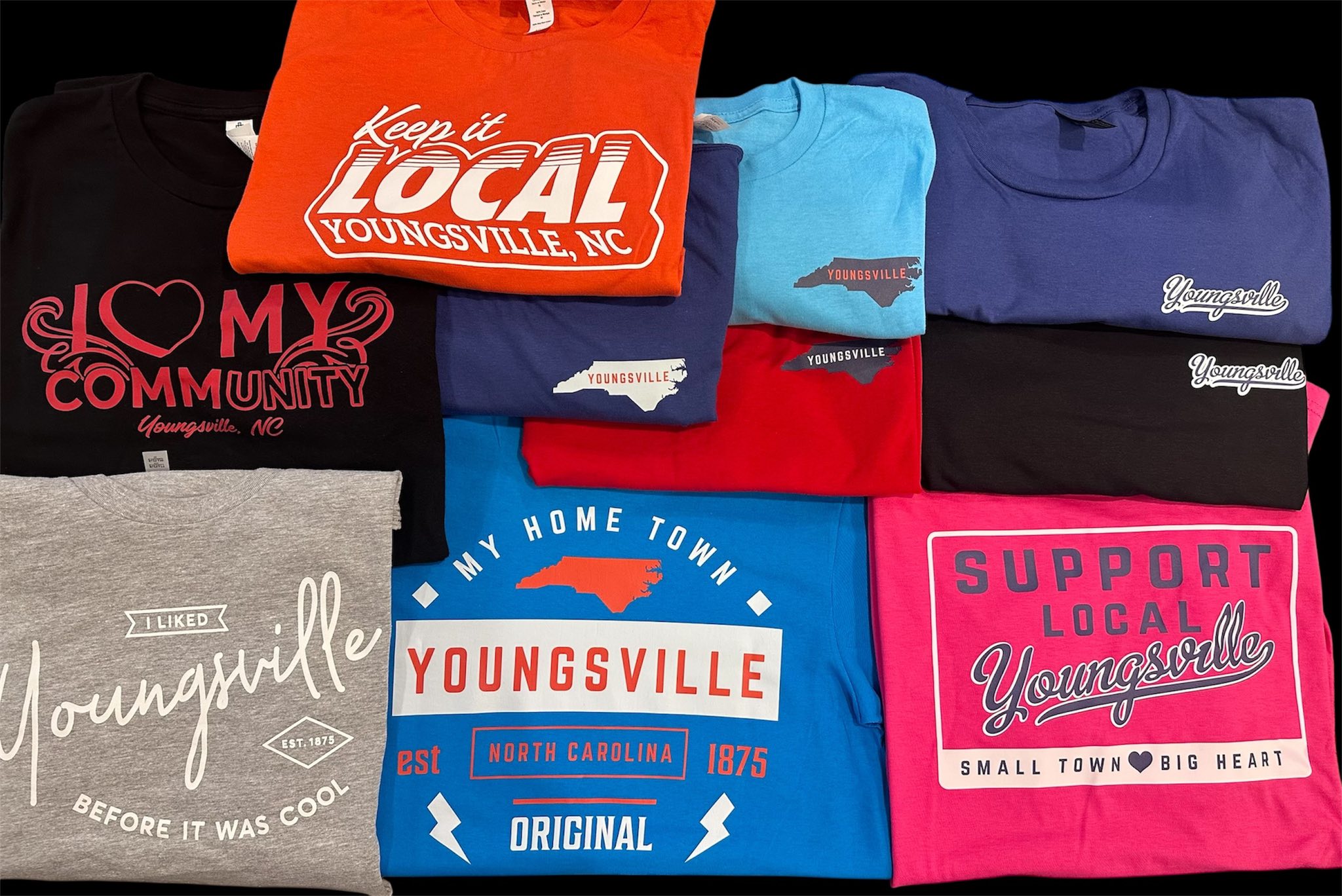 Screen printed shirts by Prolific Printwear